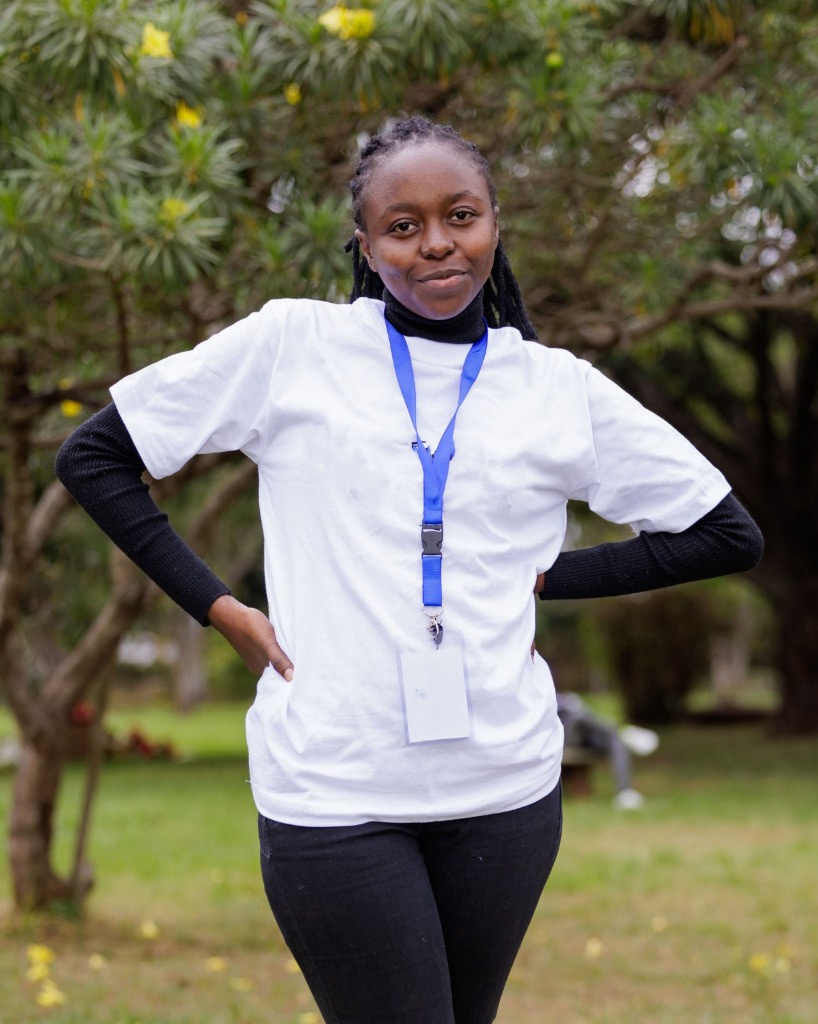 Portrait of Samantha Wisdom, Content & Communications / Field Officer at Tumaini La Maisha CBO